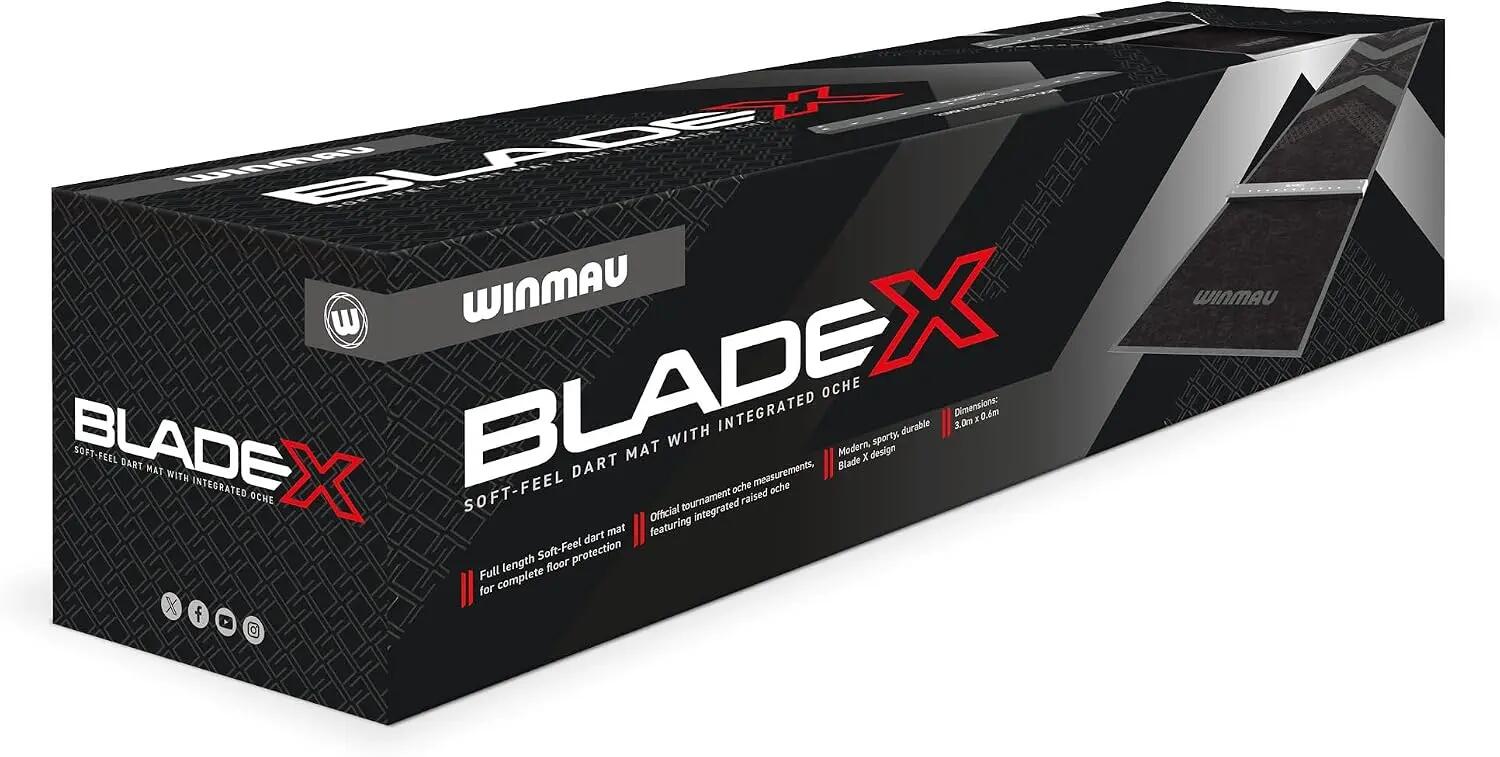Winmau Dartmatte BladeX Soft Feel mit Oche 5/6