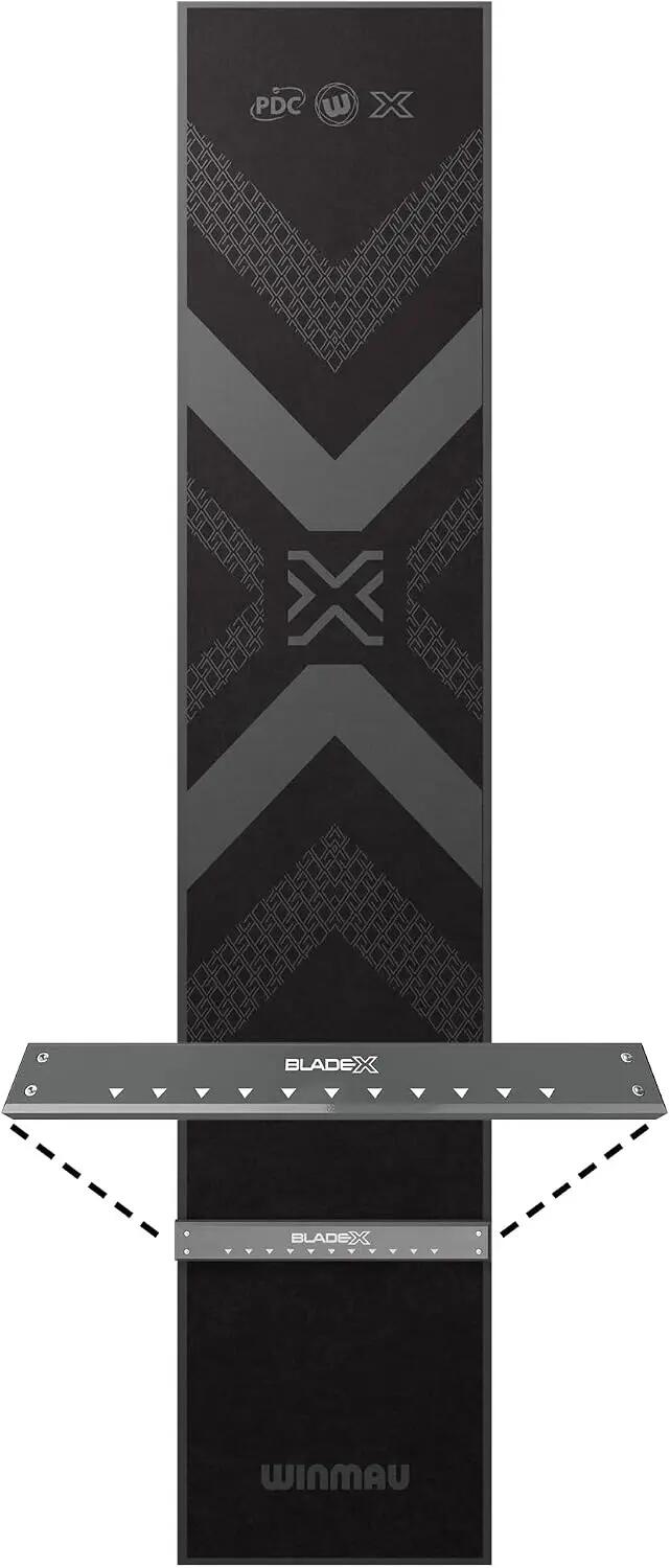 Winmau Dartmatte BladeX Soft Feel mit Oche 4/6
