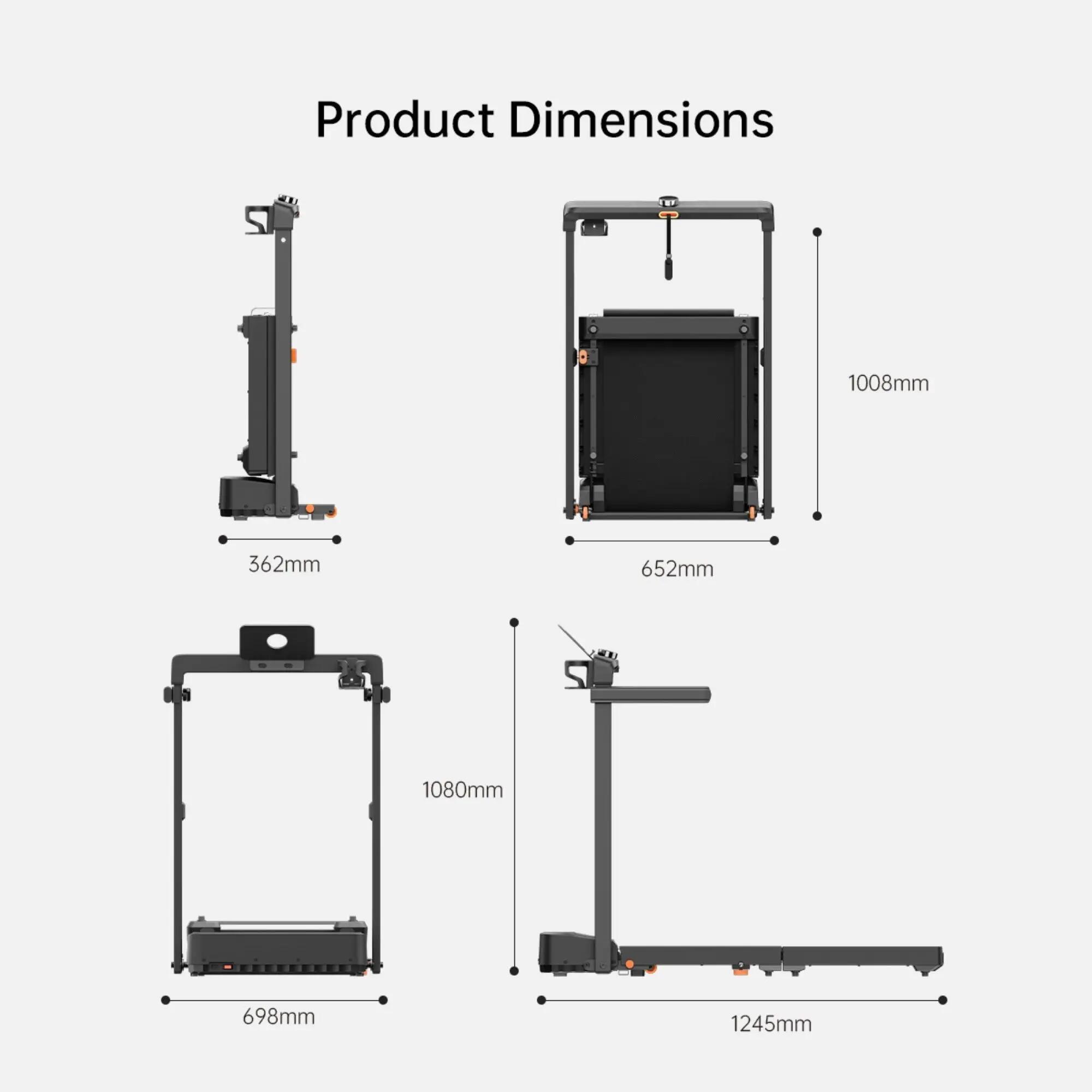 Cinta de andar plegable Kingsmith WalkingPad MX8-H 14/14