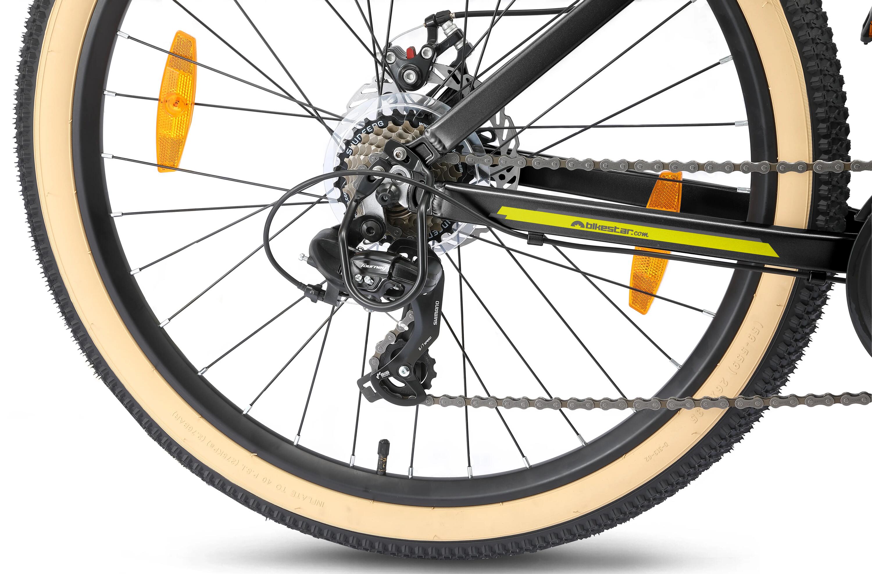 MTB Bicicleta de montaña 26" aluminio, hardtail, 21 marchas, frenos de disco 5/13