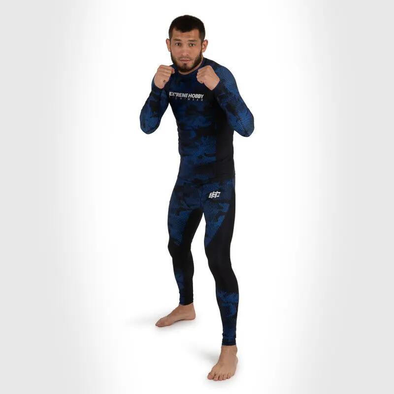 Rashguard à manches longues pour homme MMA EXTREME HOBBY HAVOC 7/8