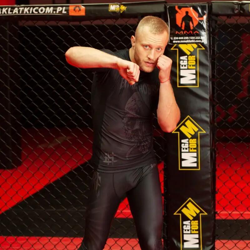 Koszulka Męska Rashguard MMA na Siłownię EXTREME HOBBY NIGHTMARE 2 7/8