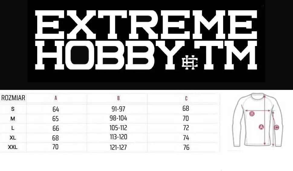 Rashguard de manga comprida para homem MMA EXTREME HOBBY BLACK ARMOUR 7/8
