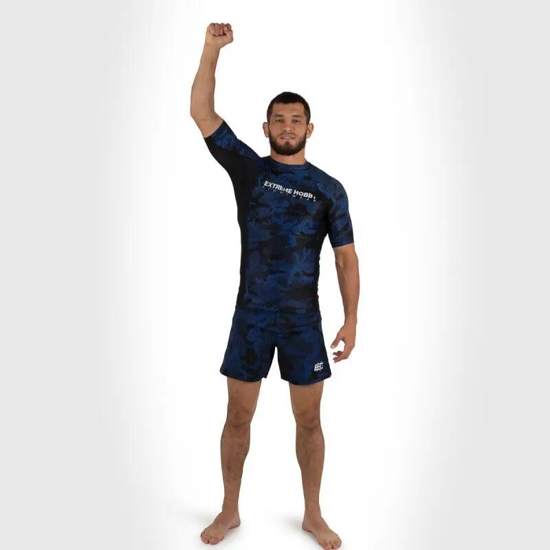 Rashguard da uomo a maniche corte MMA EXTREME HOBBY HAVOC 7/8