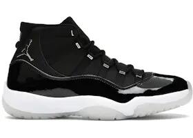 Chaussures - basket - air jordan 11 jubilee - noir/multicolore/blanc 3/4