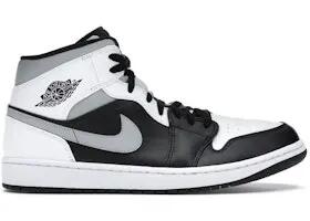 Scarpe - Streetwear - Uomo - Mid-top in pelle, retro - Jordan 1 Mid White Shadow 3/4
