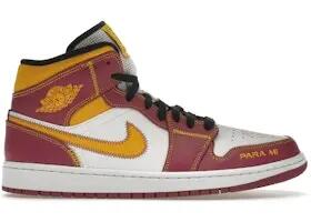 Scarpe - basket - air jordan 1 mid - bianco/fucsia