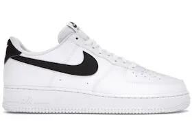 Nike Air Force 1 Low '07 White Black Pebbled Leather 3/3