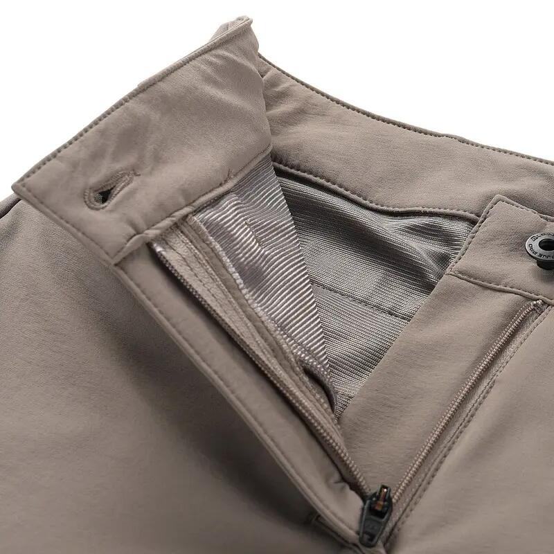 Pantalones softshell AKANA 3 mujer ALPINE PRO Beige 7/14
