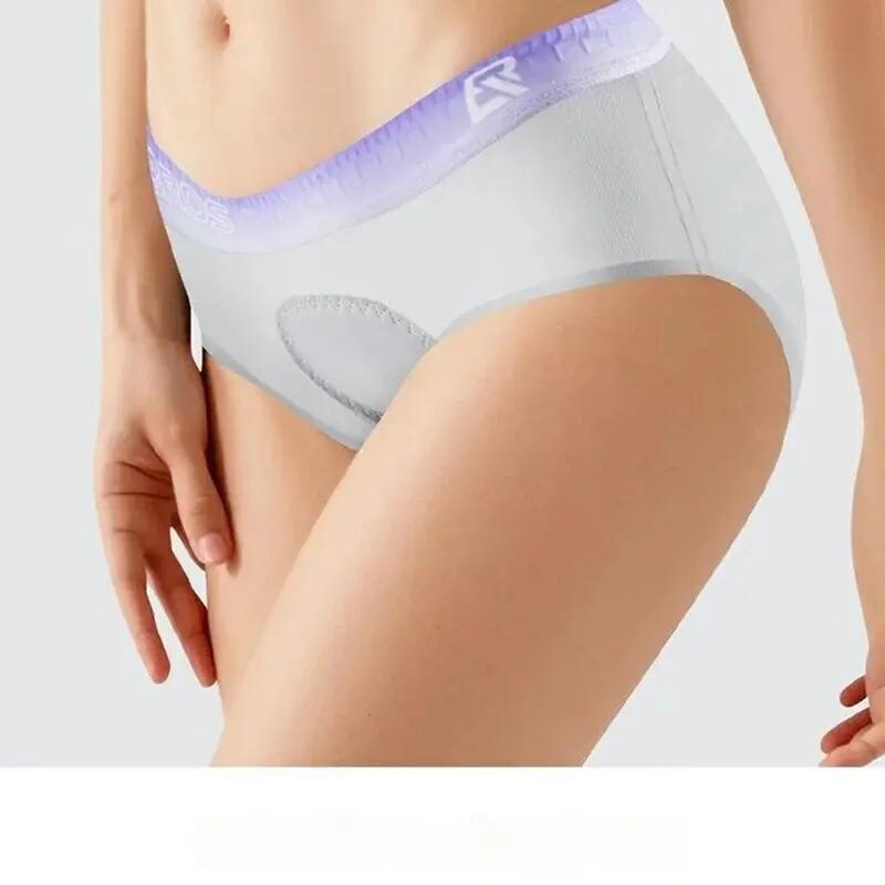 Broek fiets gewatteerd hoge elasticiteit ventilatie 3/5