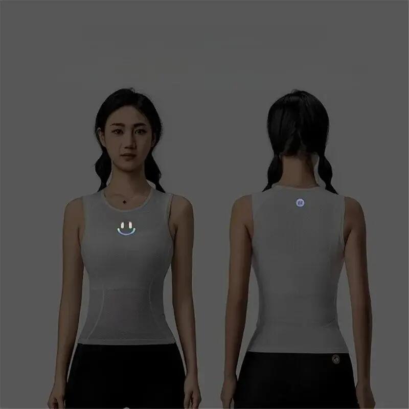 Top deportivo mujer secado rápido transpirable 2/7