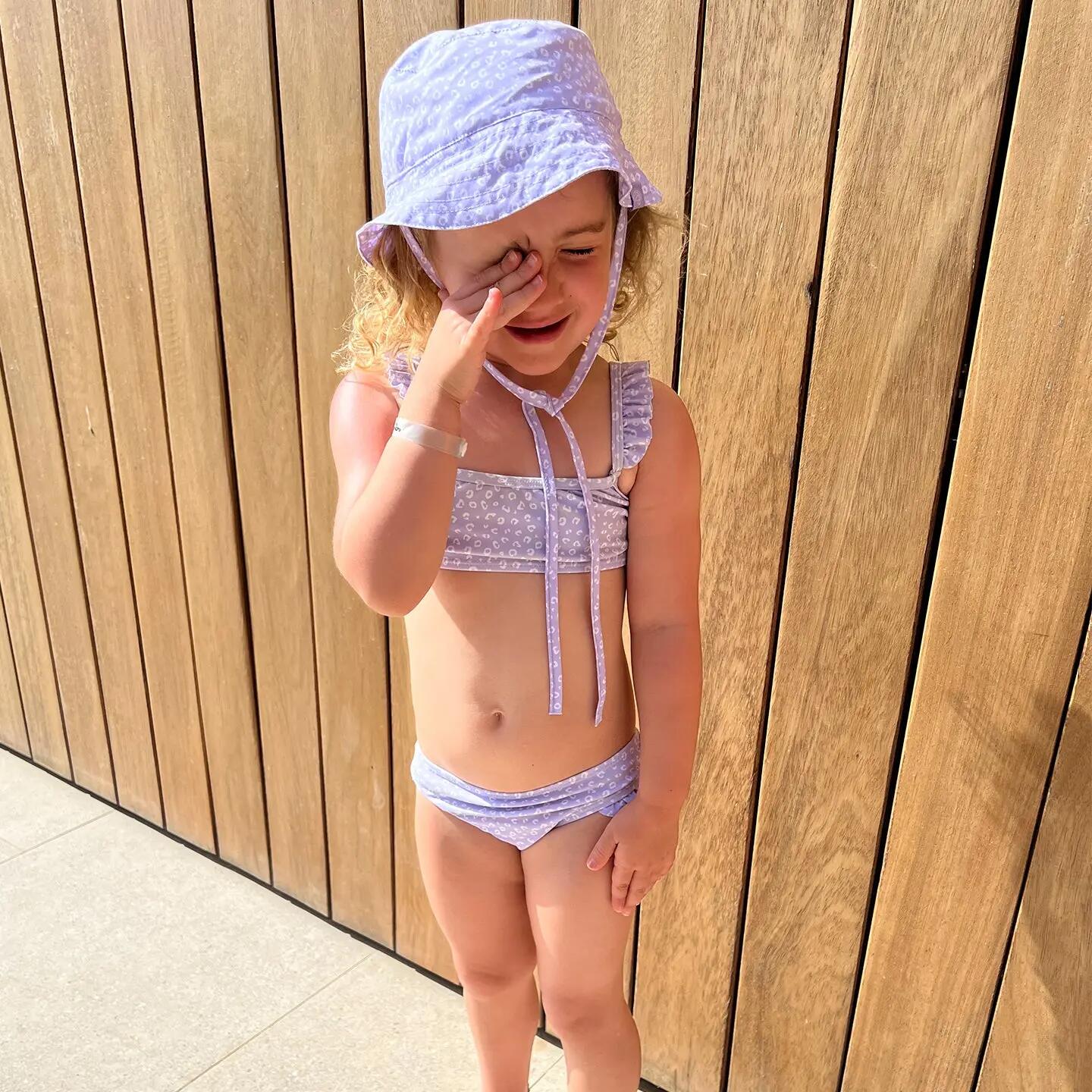 Chapeau de soleil - Lila - Leopard - 4/8 Ans 2/4