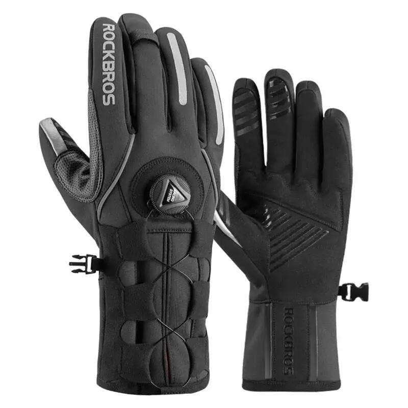 Gloves cycling tactile reflective for MTB