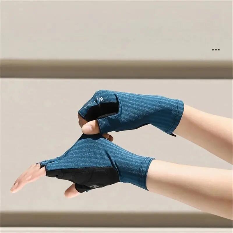 Gants antidérapants unisexes respirants demi-doigts 6/7