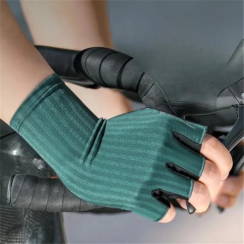 Gants antidérapants unisexes respirants demi-doigts 4/7