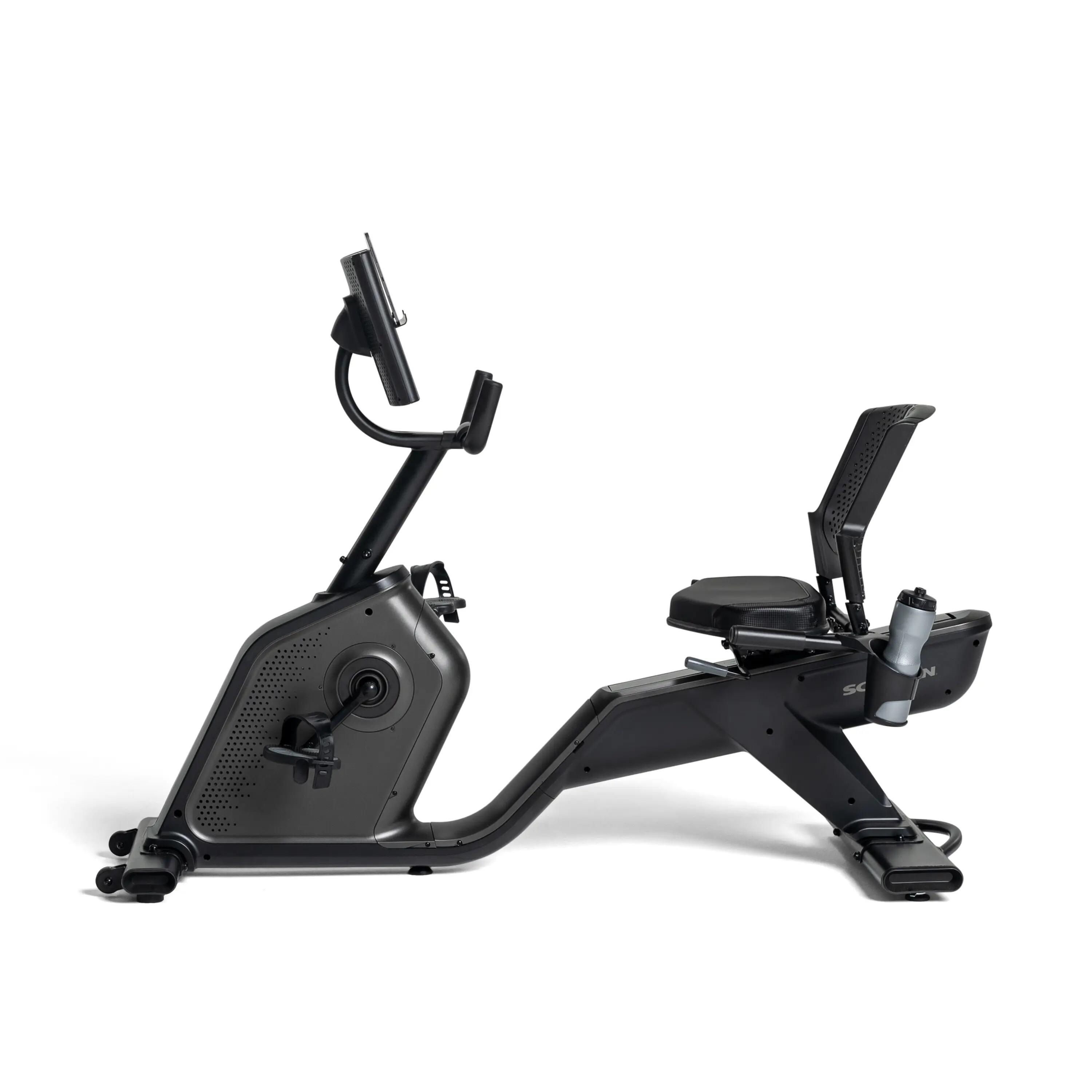 Vélo couché Schwinn 590R 25 niveaux résistance Gris/Noir 4/16