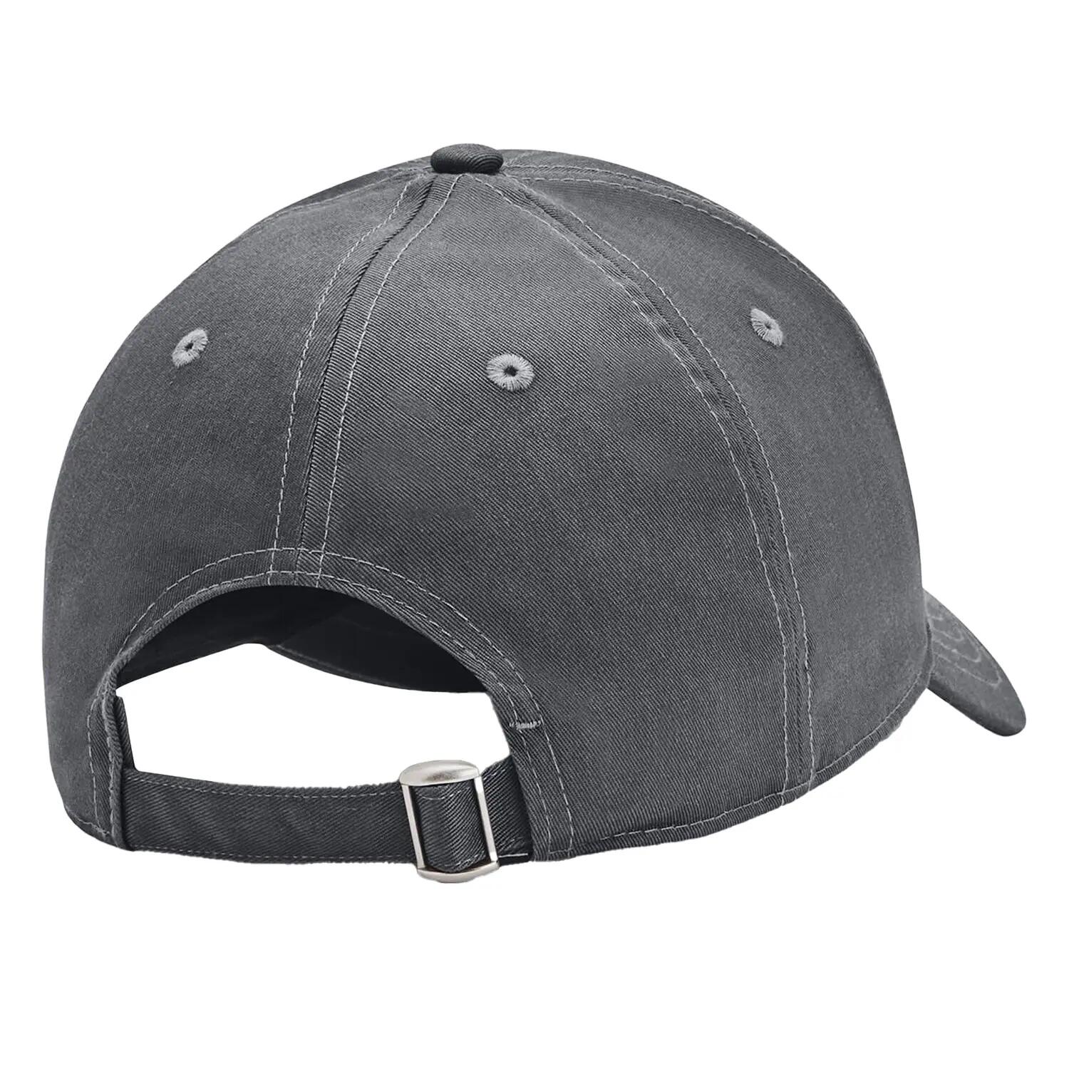 Cappello Da Papà Uomo Under Armour Lockup Grigio 3/5