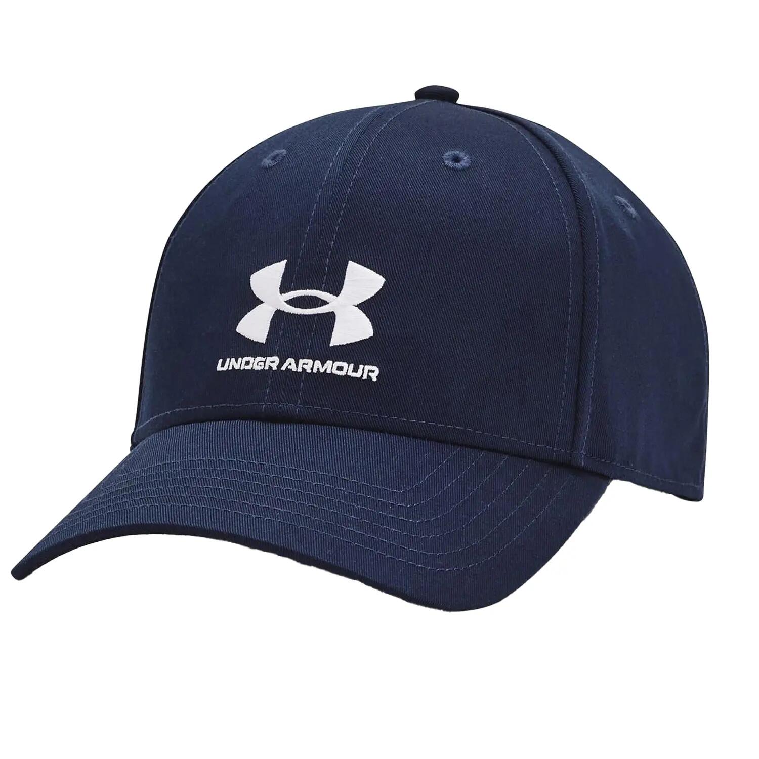 Cappello Da Papà Uomo Under Armour Lockup Blu Navy 2/3