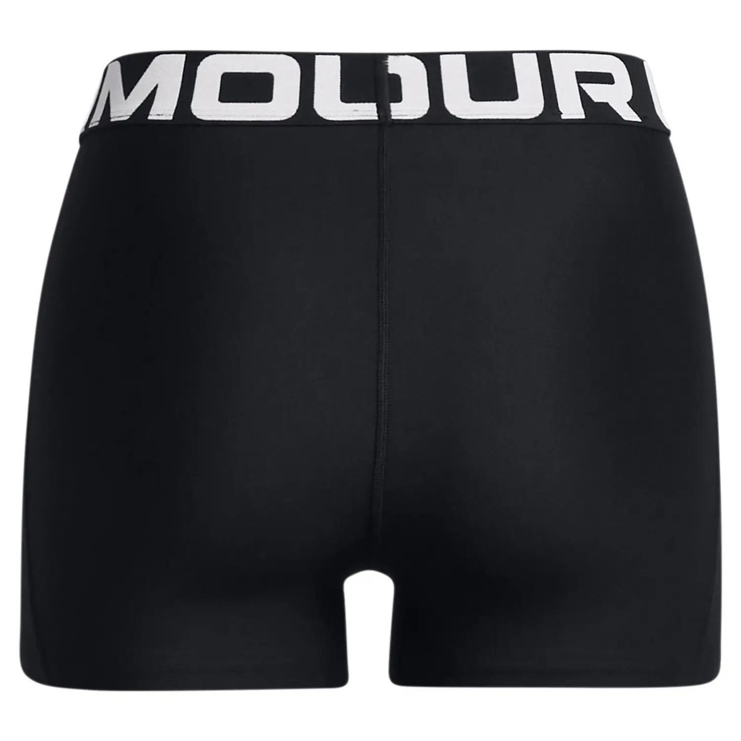 Shorts de Compresión HeatGear para Mujer Negro 3/5