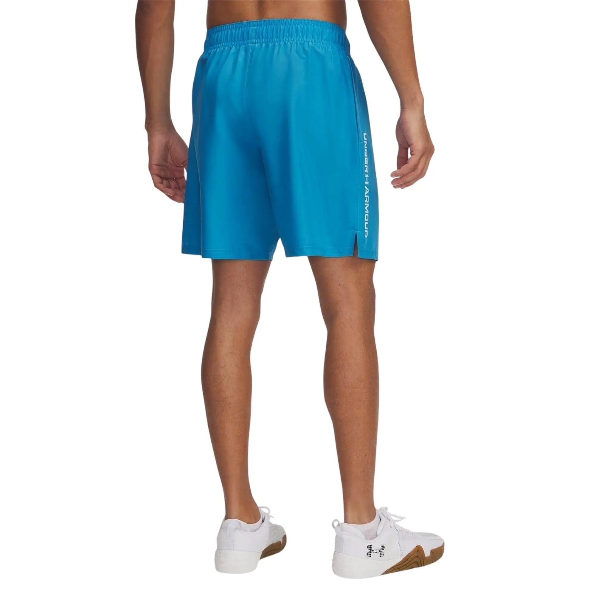 "Wordmarks" Shorts für Herren Ätherisch Blau 3/6