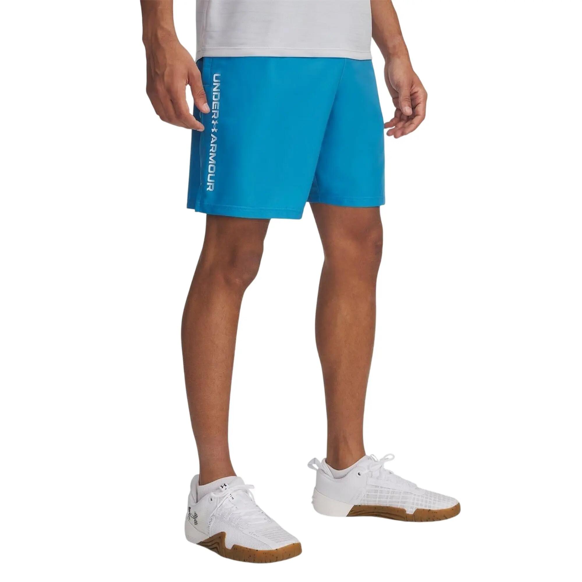 "Wordmarks" Shorts für Herren Ätherisch Blau 2/6