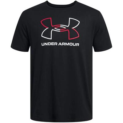 Heren foundation updates gl tshirt met korte mouwen (zwart, wit)