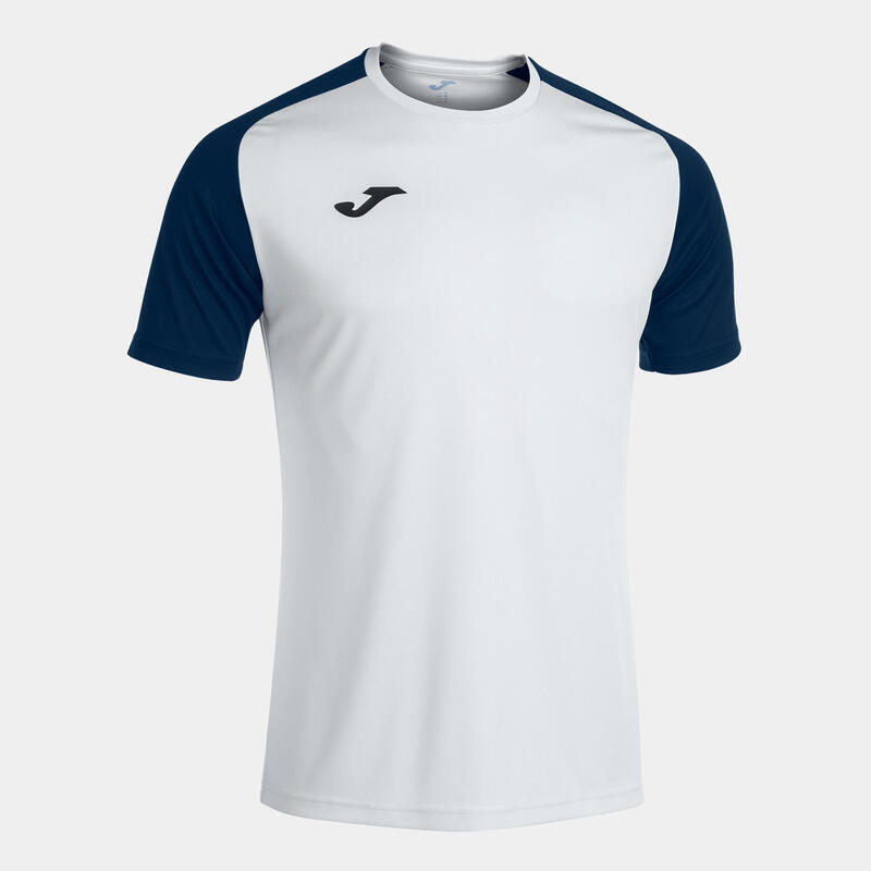 Camiseta Manga Corta Fútbol Niños Joma Academy IV Blanco