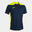 Maillot manches courtes Garçon Joma Championship vi bleu marine jaune fluo