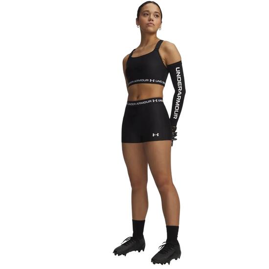Dames HeatGear Korte Broek (Zwart)