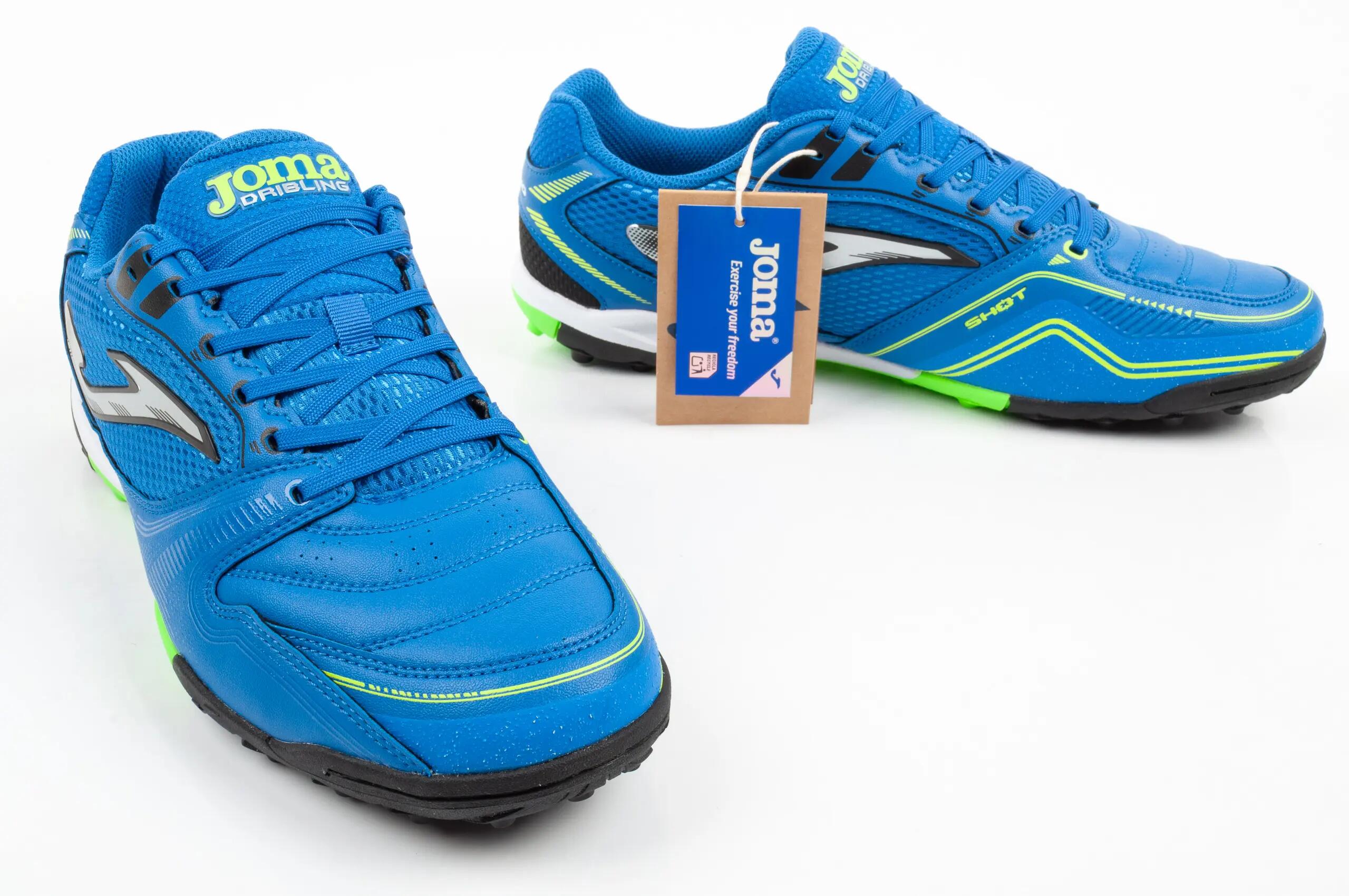 Chuteiras Futebol Adulto Joma Dribling 26 TF Azul 7/9