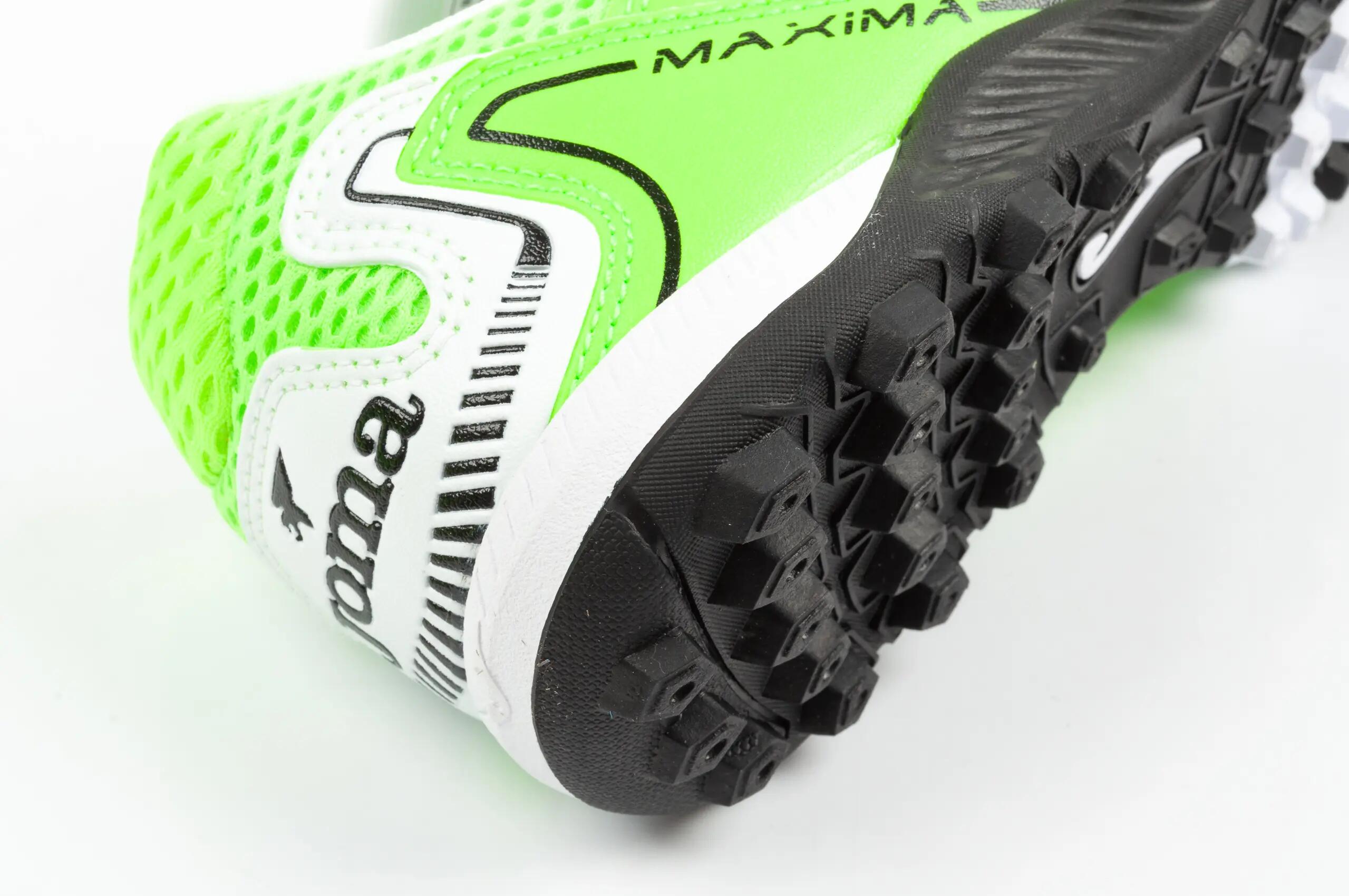Chuteiras Futebol Adulto Joma Maxima 26 TF Verde Fluor 6/9