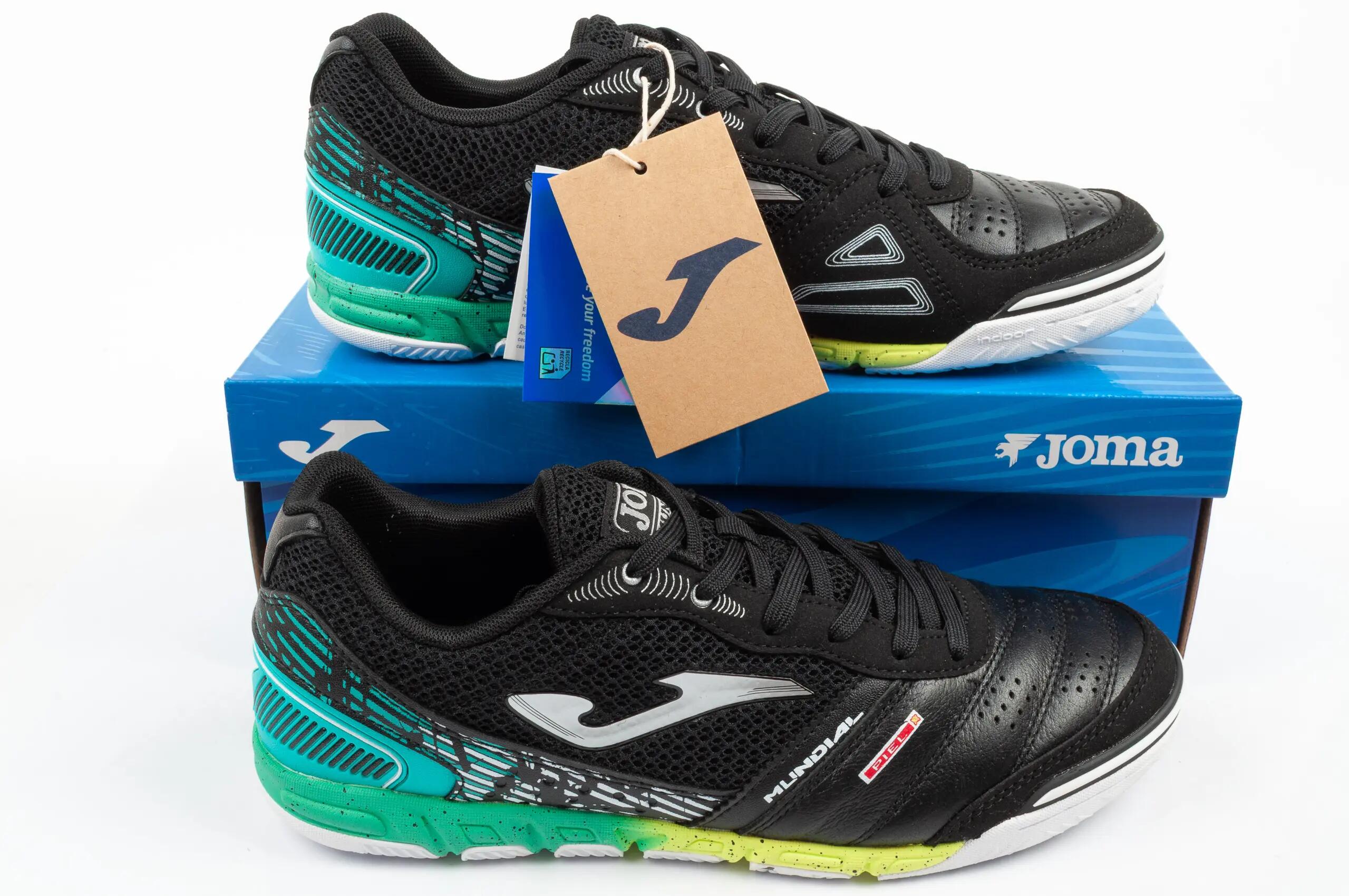 Chuteiras Futebol Adulto Joma Mundial 26 TF Preto 9/9