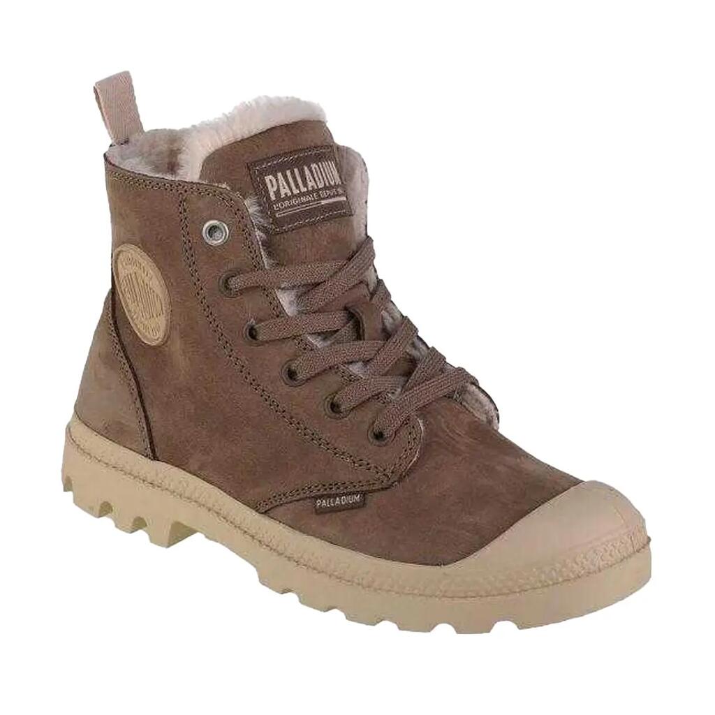 Womens/Ladies Pampa Hi Nubuck Side Zip Ankle Boots (Brown)