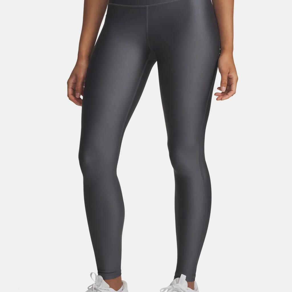 Womens/Ladies High Rise Leggings (Rock/Black)