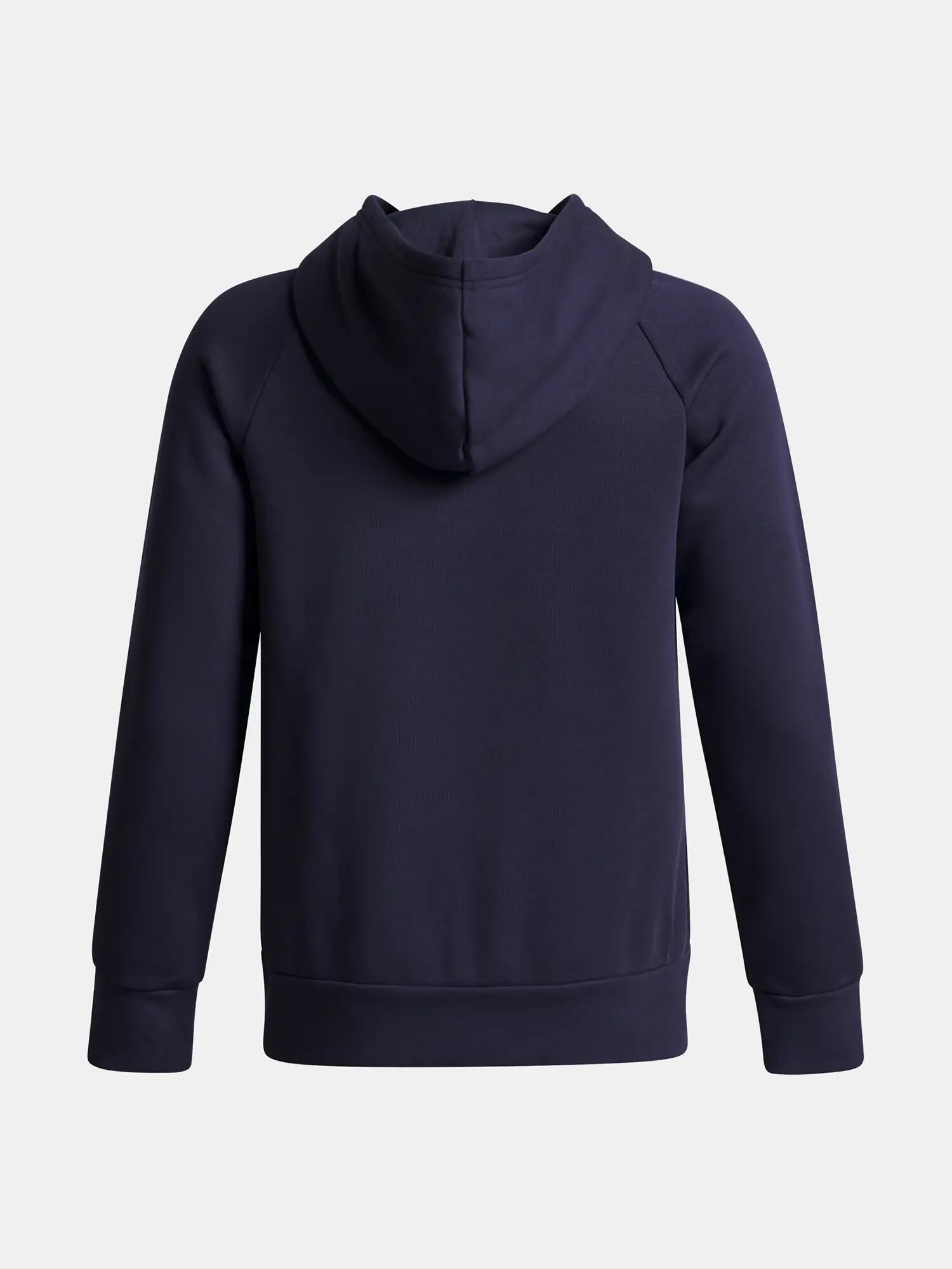 Kapuzenpullover für Jungen, Raglanärmel Kinder gewaschenes Marienblau 2/4