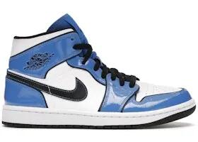 Air Jordan 1 Mid Signal Blue 3/3