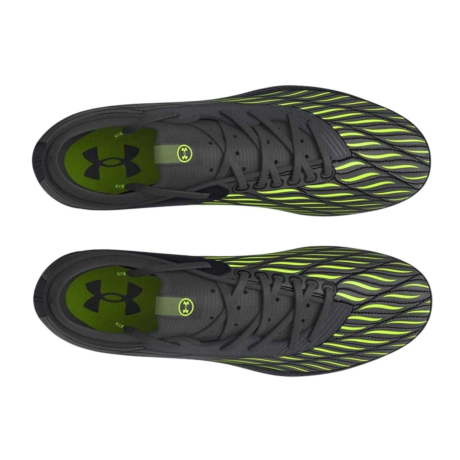 Scarpe Da Calcio Per Terreni CompattiUomo Under Armour Magnetico Elite 4 Nero 3/5