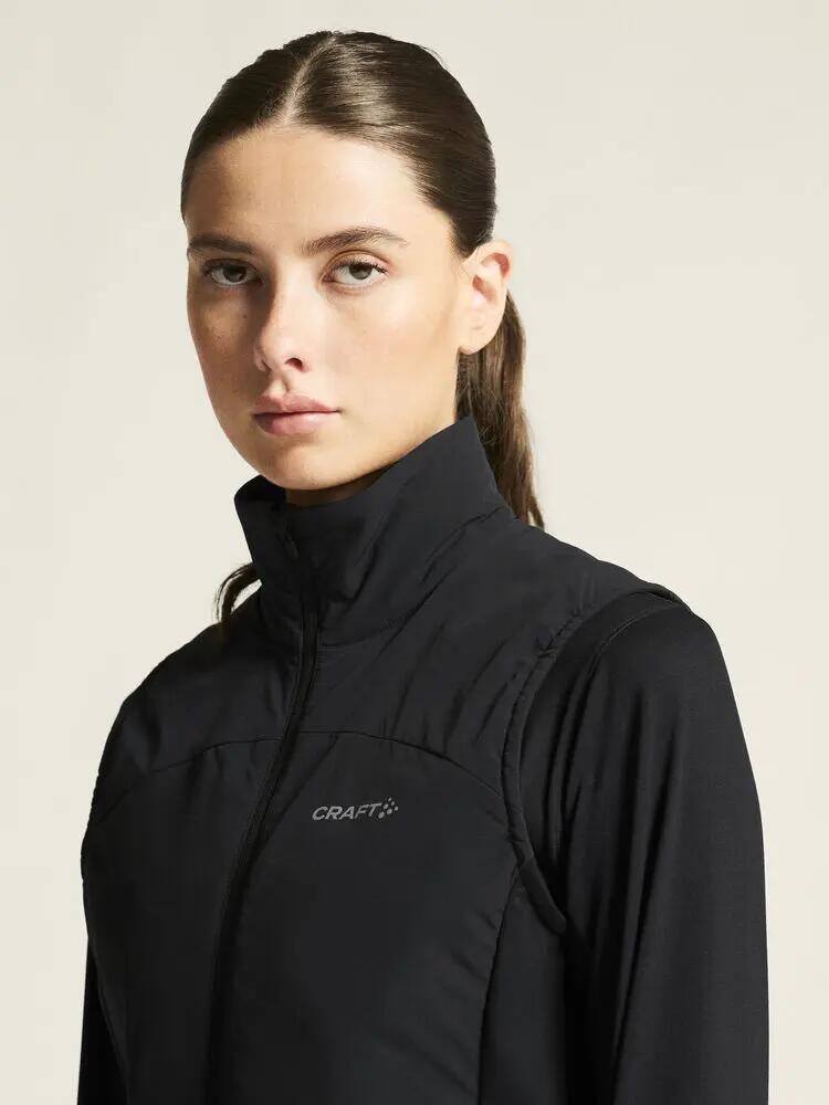 craft ADV Essence Warm Vest 2 W - Chaleco aislante ligero, Black 6/7