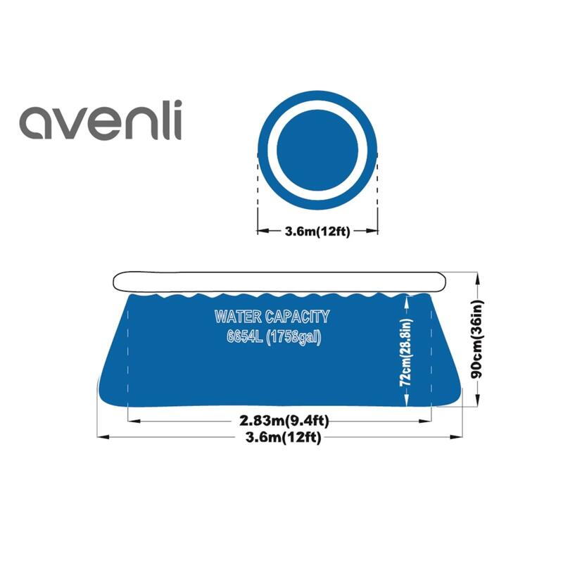 Avenli Hızlı Kurulum Şişme Havuz – 3.66 m x 90 cm  17795