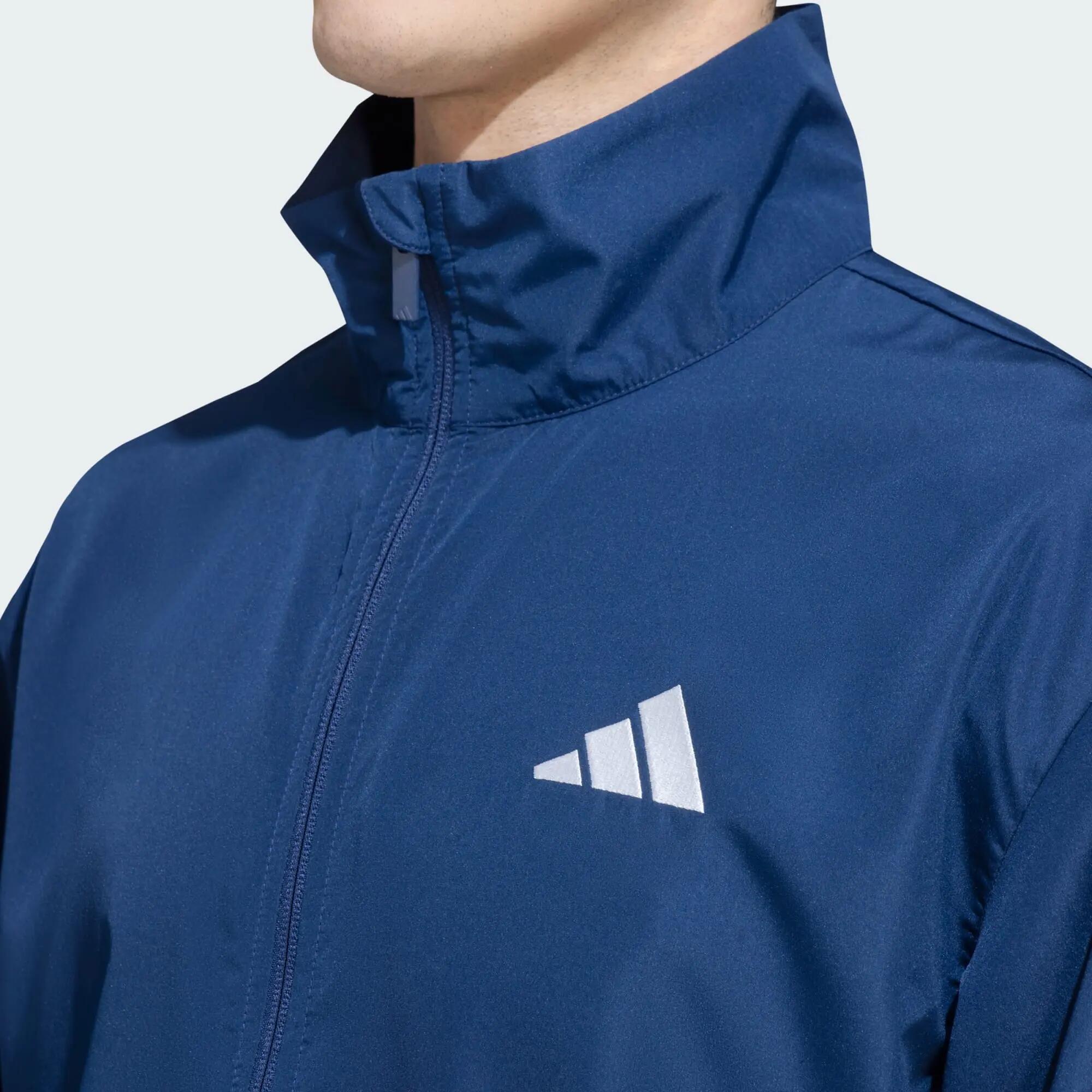 Adidas M 3S WV TT TS Men Sports Track Suit Blue -  5