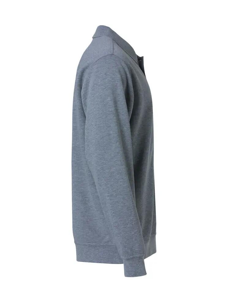 clique Basic Polo Sweater grigio mélange 4/4