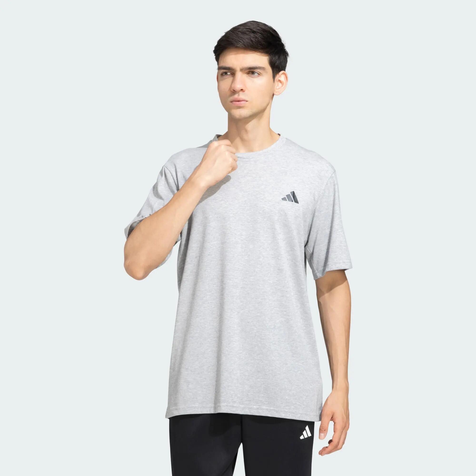 Adidas TR-ES COMF TEE Men Training T-Shirts Grey -  1