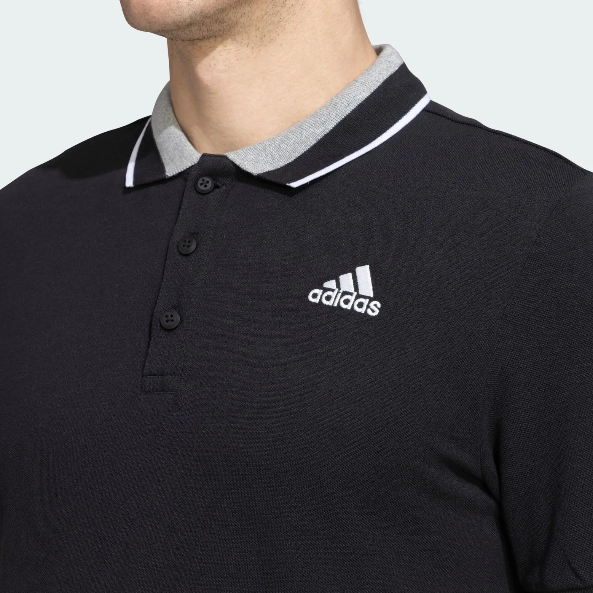 Adidas ESS Core Polo Men Training Polo Shirts Black -  5