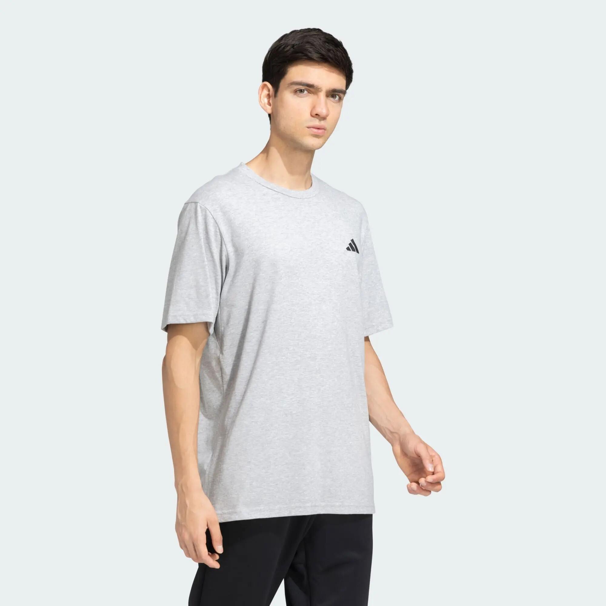 Adidas TR-ES COMF TEE Men Training T-Shirts Grey -  3