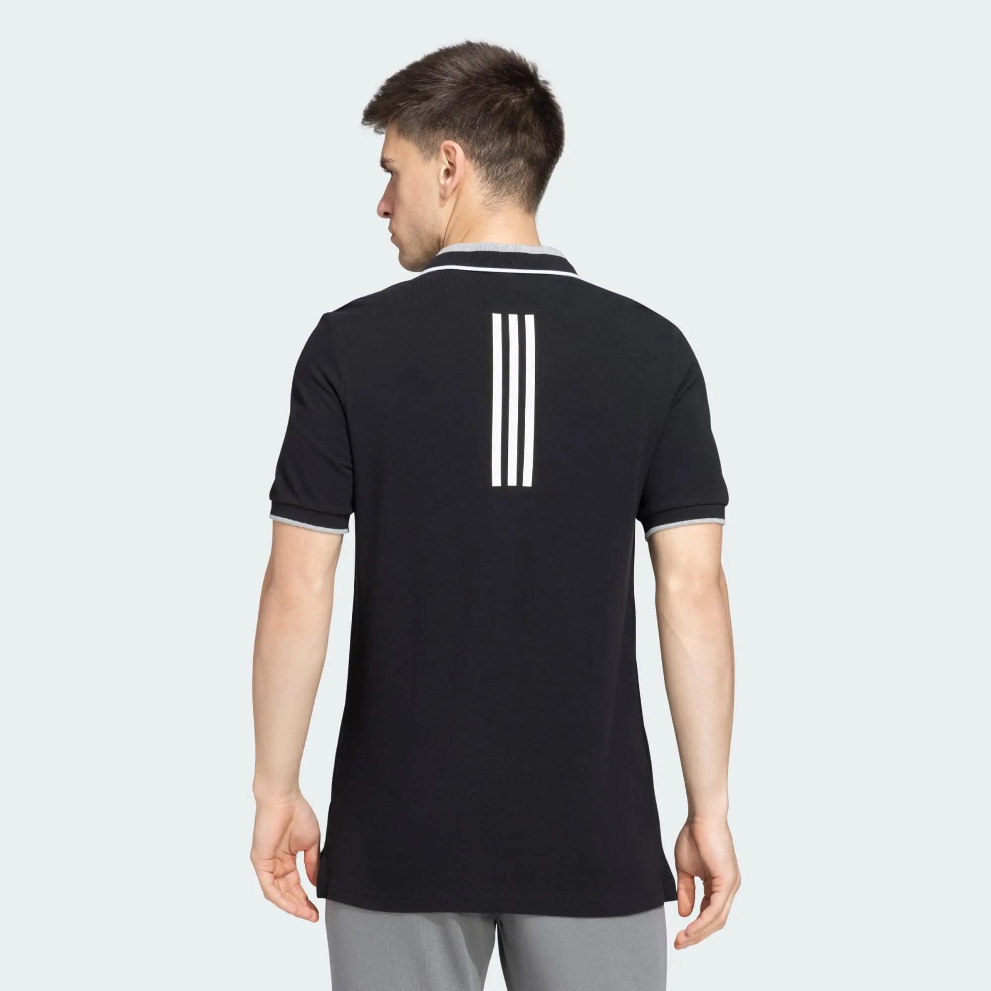 Adidas ESS Core Polo Men Training Polo Shirts Black -  3