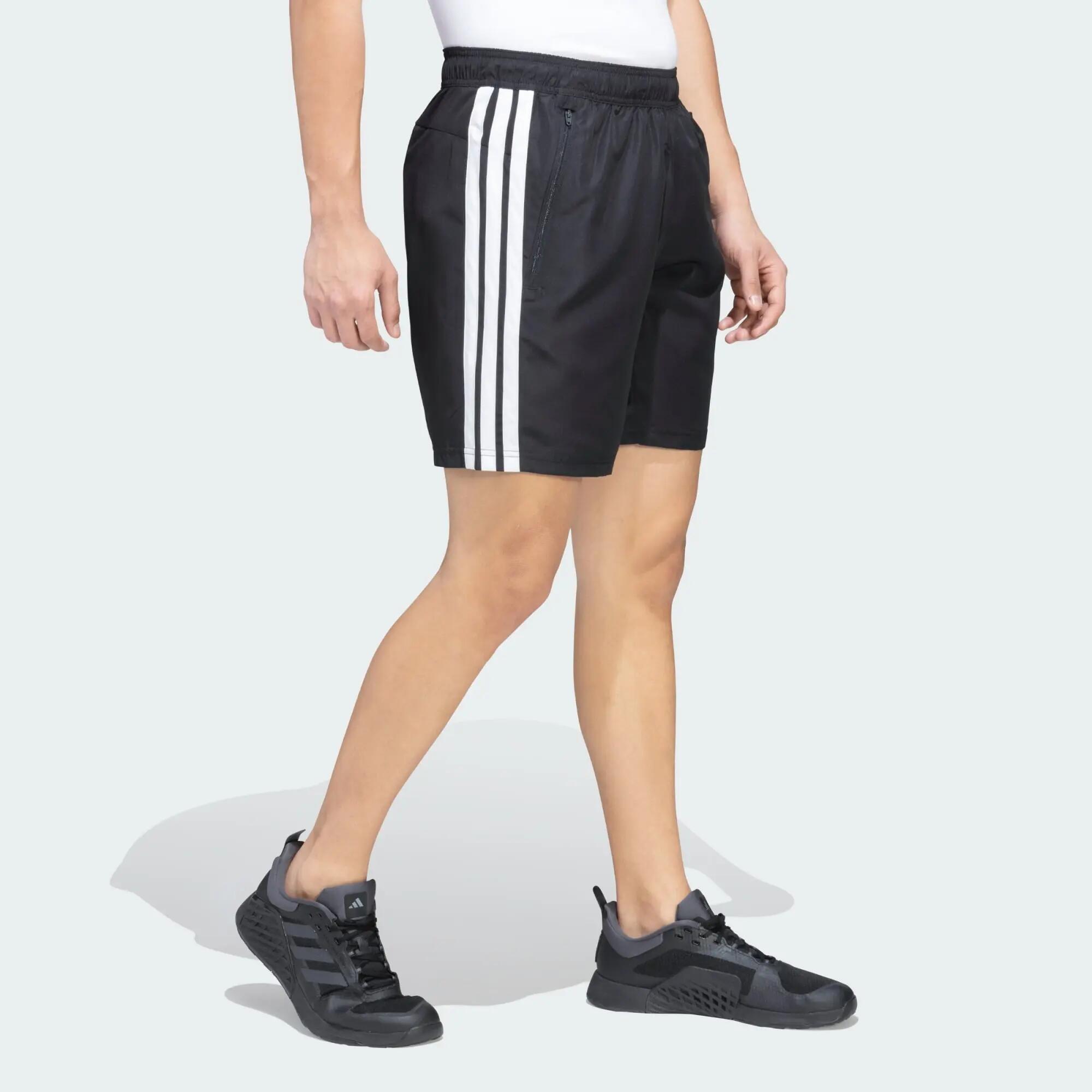 Adidas TR-ES 3S WV SH Men Training Shorts Black -  4