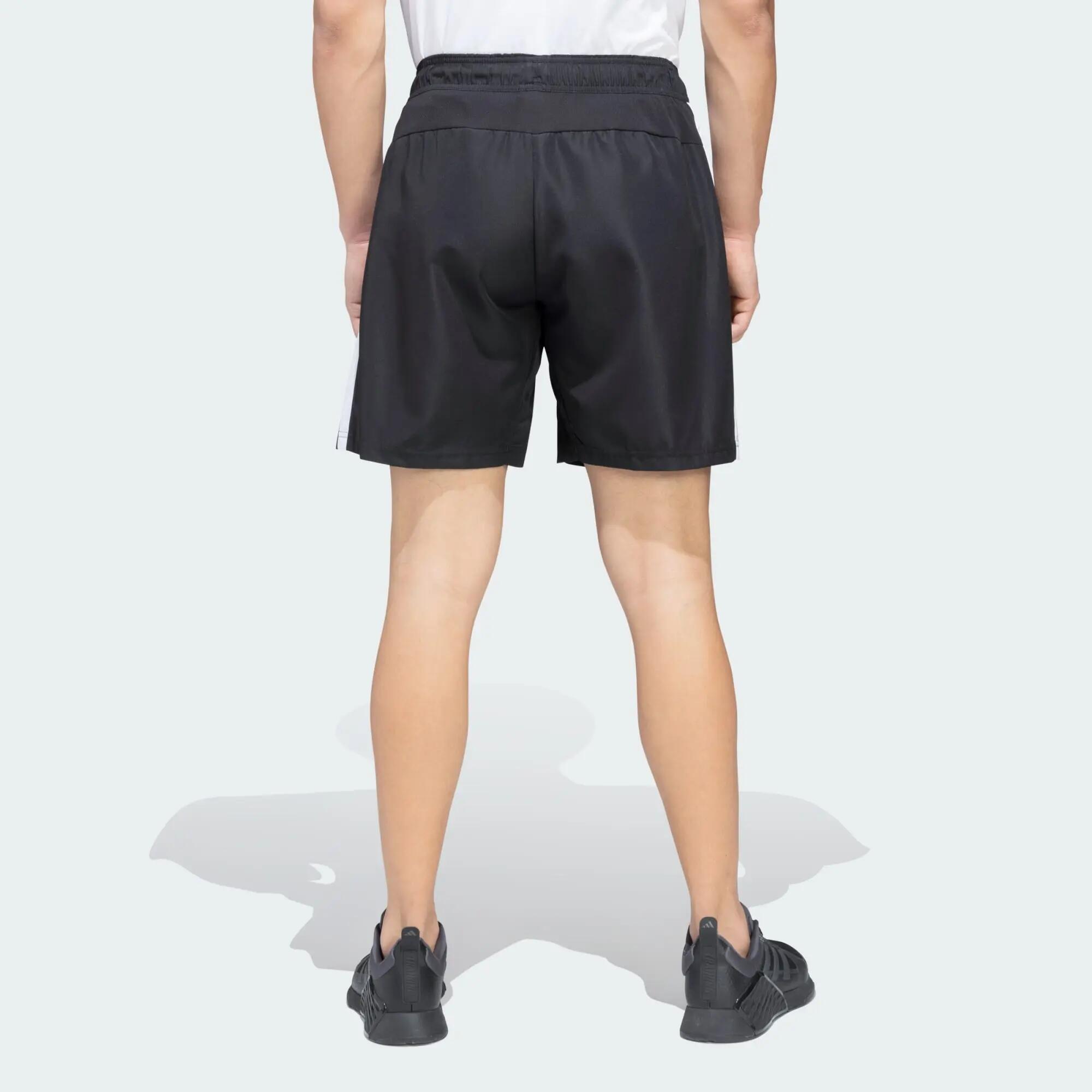 Adidas TR-ES 3S WV SH Men Training Shorts Black -  3