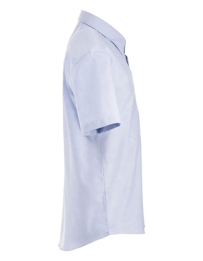 clique Camisa oxford Cambridge manga corta algodón 4/4