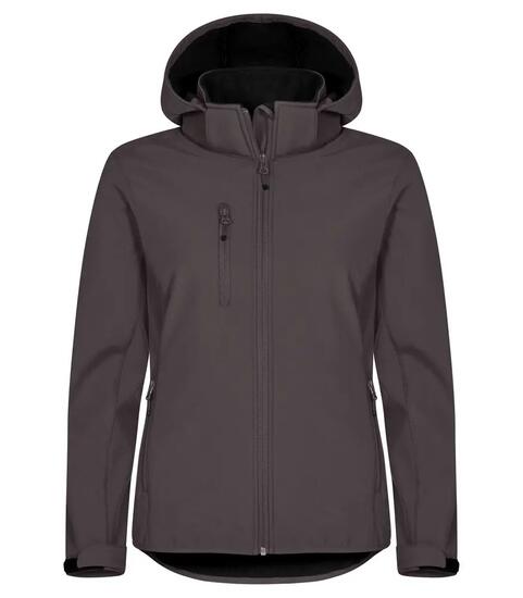 clique Classic Softshell Hoody Damen, 3-Lagen, recycelt