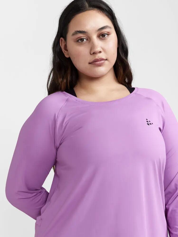 craft Core Essence Ls Plus Tee W – maglia manica lunga traspirante 3/4